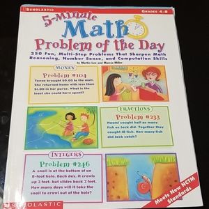 COPY - Math workbooks for G4-8